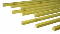 Krawędziak słupek ogrodzeniowy 60x60x2500 naturalny
