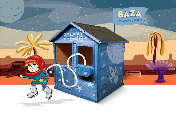 Domek Dla Dzieci Drewniany Magic 136x127