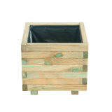 Kwietnik drewniany 40x34x40 naturalny