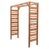 Pergola wykonana z drewna sosnowego