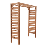 Pergola drewniana prosta 180x210x60 brązowa