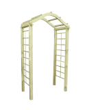 Pergola drewniana półokrągła 120x219x60