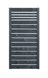 Płot drewniany deskowy w ramie 180x90x4,5 grafit