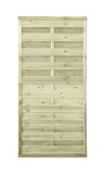 Płot drewniany szczelny 180x90x3x4,5 naturalny L10