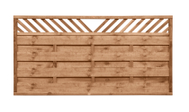 Płot drewniany szczelny V 90x180x3,5x3,5