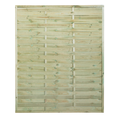 Płot lamelowy 150x180x1,8 naturalny
