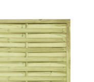 Płoty drewniane ogrodzeniowe w pogrubionej ramie wypelnionej lamelami - wysoka jakość