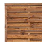 Płot szczelny 180x90x3,5x4,5 brązowy L60