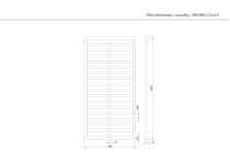 Płot szczelny 180x90x3,5x4,5 brązowy L60